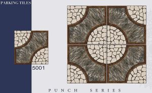 5001 Punch Series Ceramic Parking Tiles