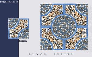 5006 Punch Series Ceramic Parking Tiles