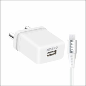 Erd Tc-102 Charger With Micro USB Cable, 5v/2amp