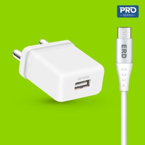 ERD TC-101 CHARGER WITH MICRO USB CABLE, 5V/1Amp