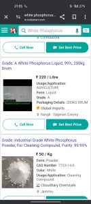 white phosphorus