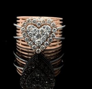 AULR484 Ladies Diamond Ring