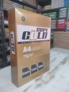 1 Pack - Copy Gold A4 Copier Paper 75 GSM White (500 Sheets)