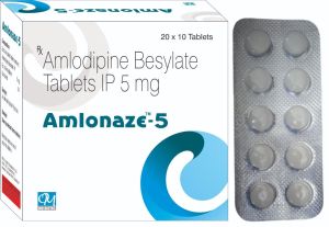 Amlodipine Besylate 5mg Tablets