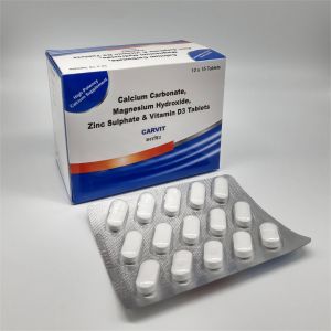 calcium carbonate magnesium hydroxide zinc sulphate vitamin d3 tablets