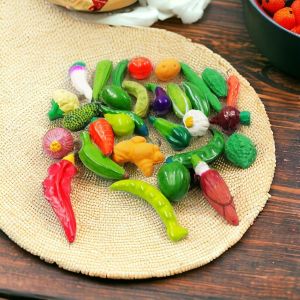 handcrafted mitti vegetables fruits