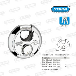 stainless steel disc locks