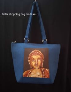 Medium Batik Printed Shopping Bag