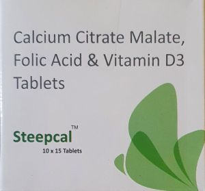Calcium Citrate Malate, Folic Acid & Vitamin D3 Tablets