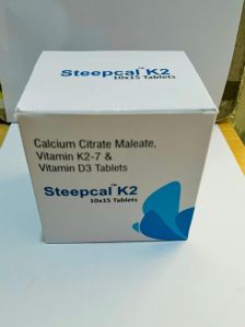 Calcium Citrate Maleate, Vitamin K2-7 & Vitamin D3 Tablets