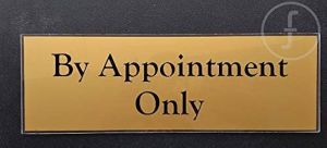 Acrylic Appointment Board