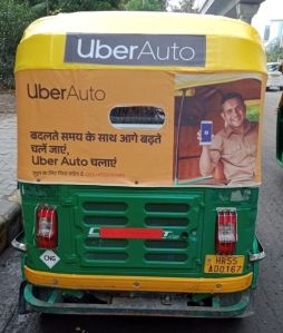 Auto Rickshaw Branding Advertising Service