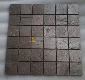 Hot Selling Natural Copper Slate Mosaic for Kitchen Bathroom Swimming Pool Decorative