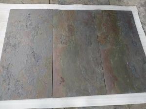 Kund Multicolor Flexible 2 mm Ultra Thin Slate Stone Veneer for Wall Decoration Interior Exterior El