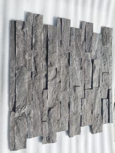 Monsoon Black Ledge Thin Stone Veneer Country Exterior Decorative Split Face Wall Cladding Culture D