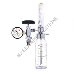 Oxygen Flow Meter with Humidifier Bottle