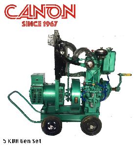 CANON 5 KW WITH 7.5 HP S.C GENERATOR