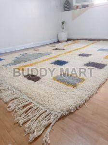 Hand Woven Colored Pattern Moroccan Carpets