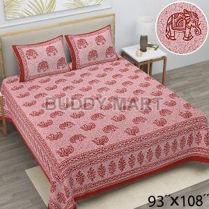 Jaipuri Classic Printed Double Bedsheet