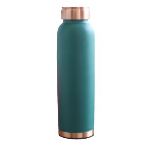 green 900ml copper bottle