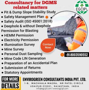 Mining Consultant & Mine Safety Services for DGMS