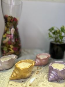 Shell Shape Decorative Candle Jar