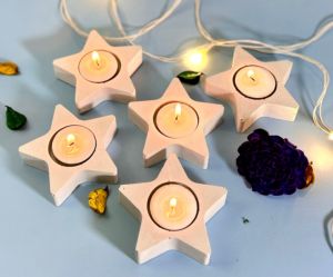 Star Shaped Tea Light Candles