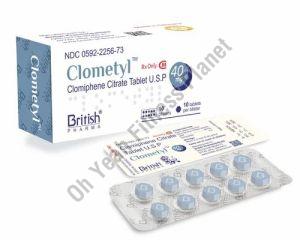 British Pharma Clomiphene Citrate 40mg Tablet