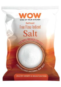 Wow Iodised Free Flow Salt