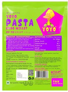 Yoyo Kodo Millet Pasta 165gm