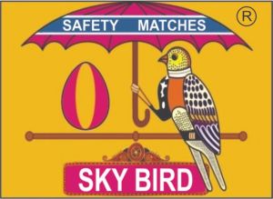 Sky bird safety matchbox