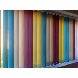 Plain PVC Vertical Window Blinds