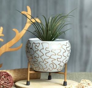 Flower pot with Stand |Decorative Flower Pot| Fancy Flower Pot