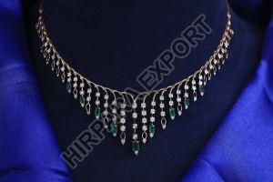 Elegant Natural Diamond Necklace