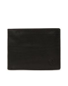 KARA Black Bifold Genuine Leather Wallet for Men - Men\'s Wallet
