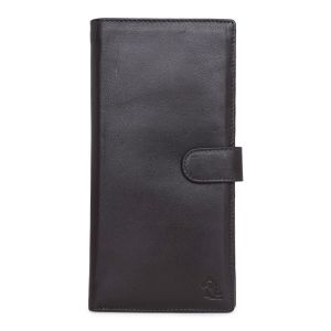kara brown unisex genuine leather passport holder
