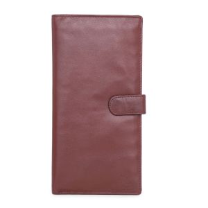 kara tan unisex genuine leather passport holder