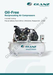 Oil Free Reciprocating Air Compressors