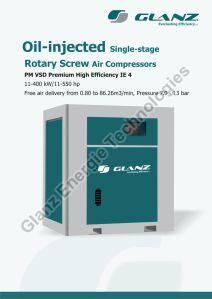 Single Stage Oil Injected Rotary Screw Air Compressor