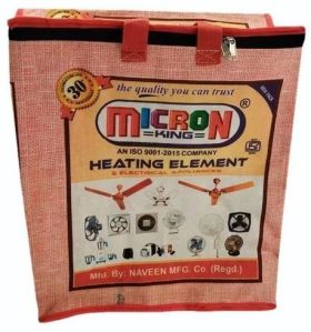 Promotional Canvas Electrical Parts Packaging Bag