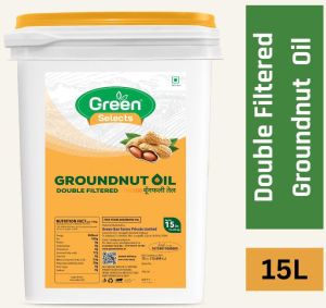 15 Kg Bucket Double Filtered Groundnut Oil