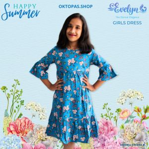 Girls cotton dress for 9 to 14 years