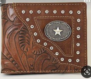 Leather Western Wallet