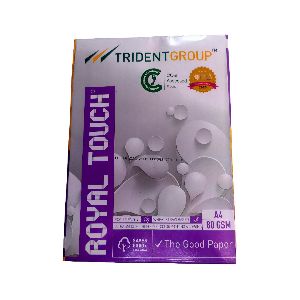 Trident Royal Touch Copier Paper A4 80 GSM White (1Pack - 500 N Sheets)