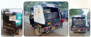 Sharing Auto Rickshaw Hood Advertising Service in Haridwar Uttarakhand