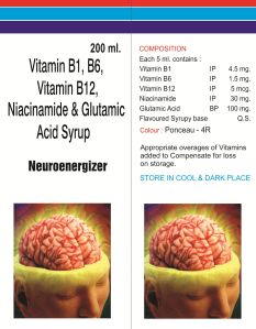vitamin b1 b6 b12 nicotinamide lysine syrup