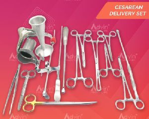 Cesarean Delivery Instrument Set
