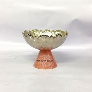 Fruits Bowl With Resin Base