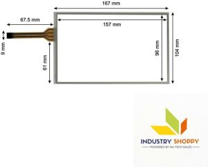 Touch Screen For HMIGXO3501