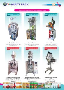 Automatic form fill seal machine to pack granules And powder